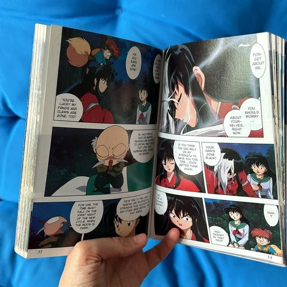 Inuyasha Volume 5 By Rumiko Takahashi Ani - Manga Color Comic - Picture 7 of 8